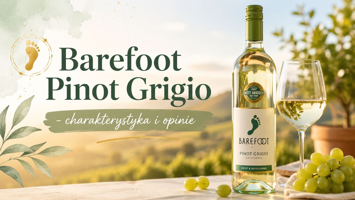 Barefoot Pinot Grigio – charakterystyka i opinie