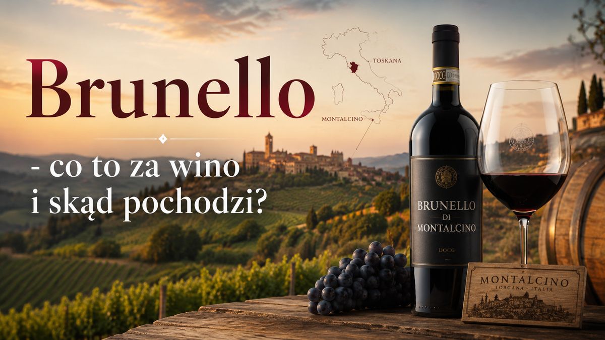 Brunello – co to za wino i skąd pochodzi?