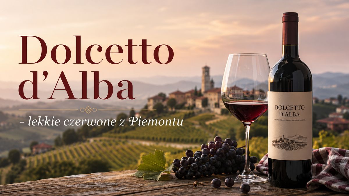 Dolcetto d’Alba – lekkie czerwone z Piemontu