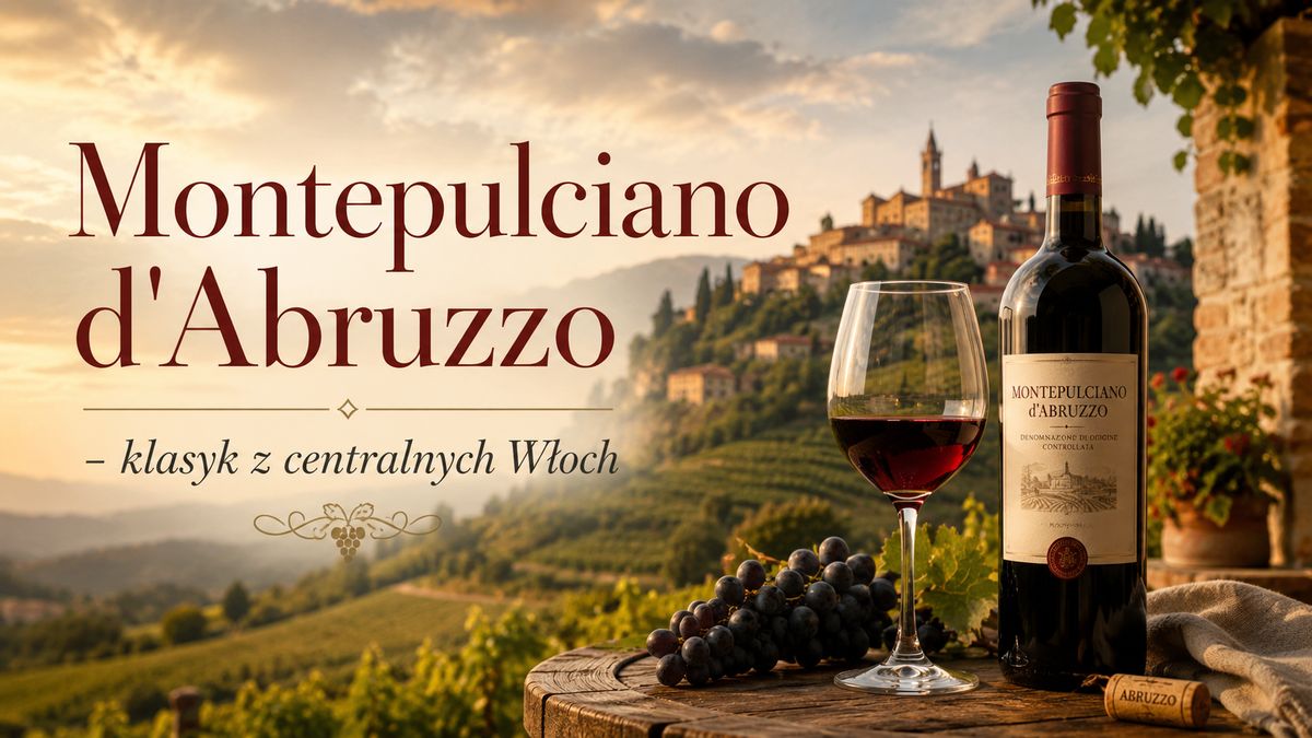 Montepulciano d’Abruzzo – klasyk z centralnych Włoch