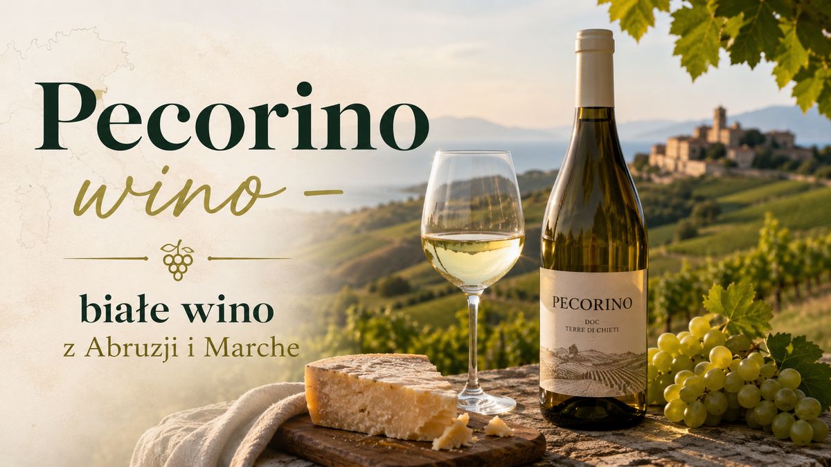 Pecorino wino – białe wino z Abruzji i Marche