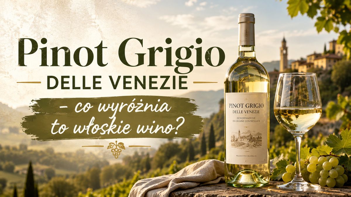 Pinot Grigio delle Venezie – co wyróżnia to włoskie wino?