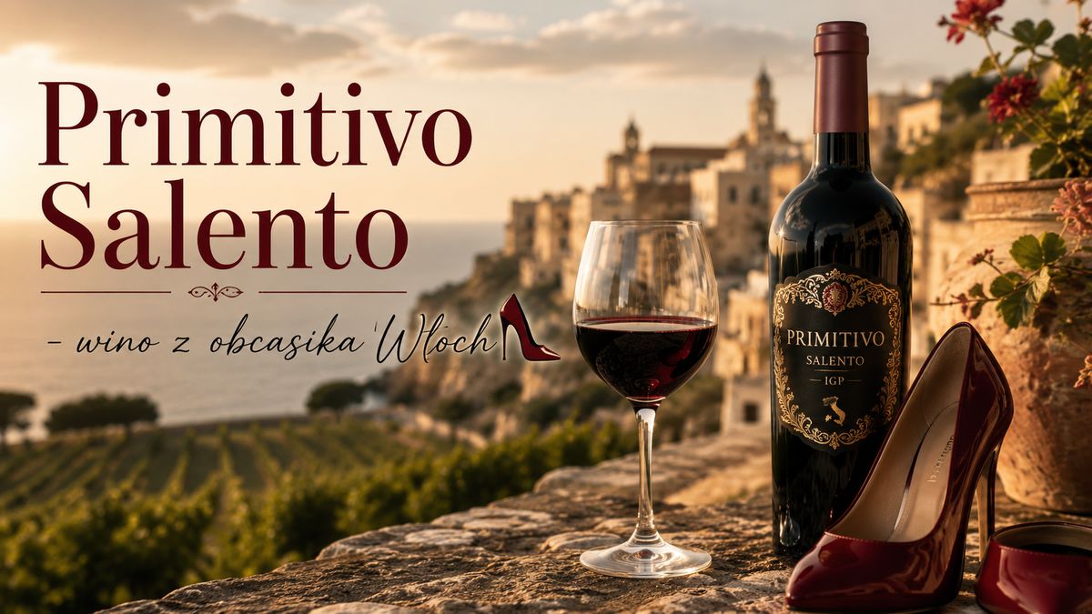 Primitivo Salento – wino z obcasika Włoch