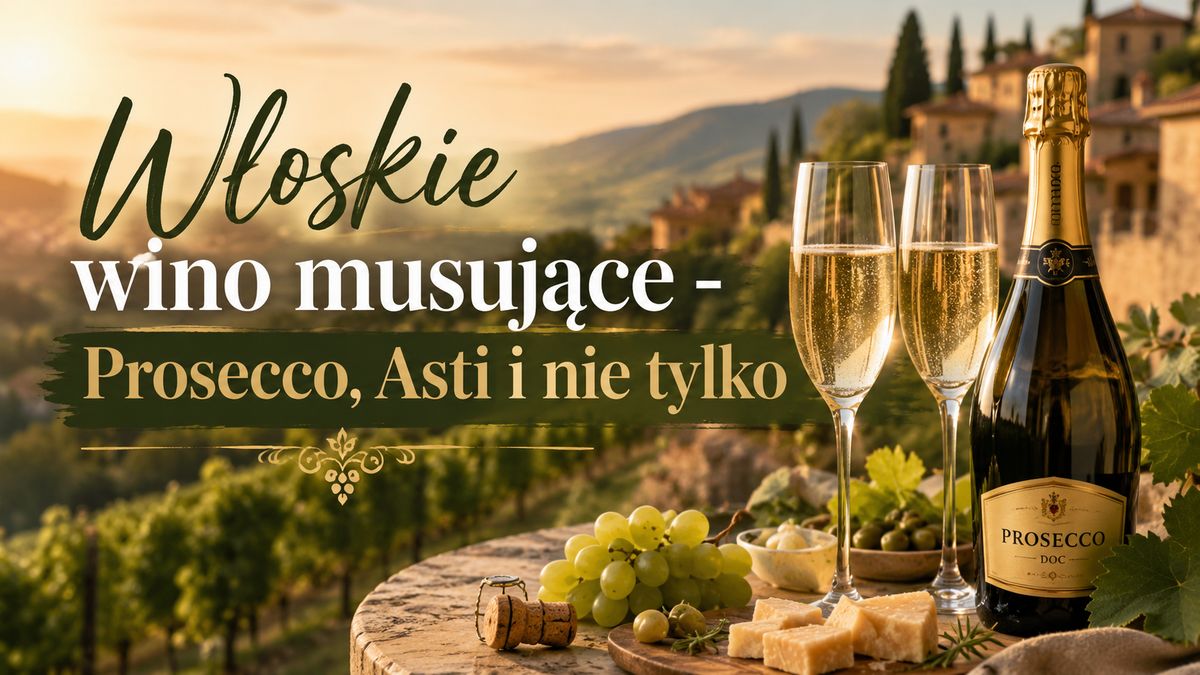 Włoskie wino musujące – Prosecco, Asti i nie tylko